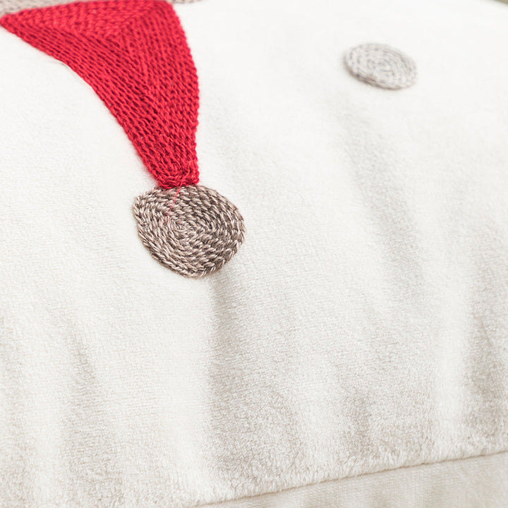 Christmas Embroidered Pillow Covers for Cozy Holiday Decor