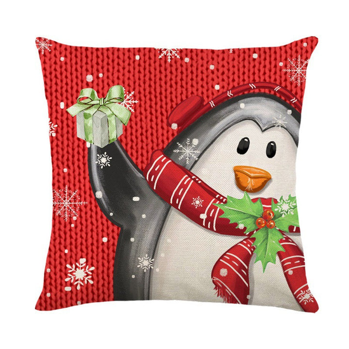 Christmas Pillowcase Covers for Festive Sofa Decor