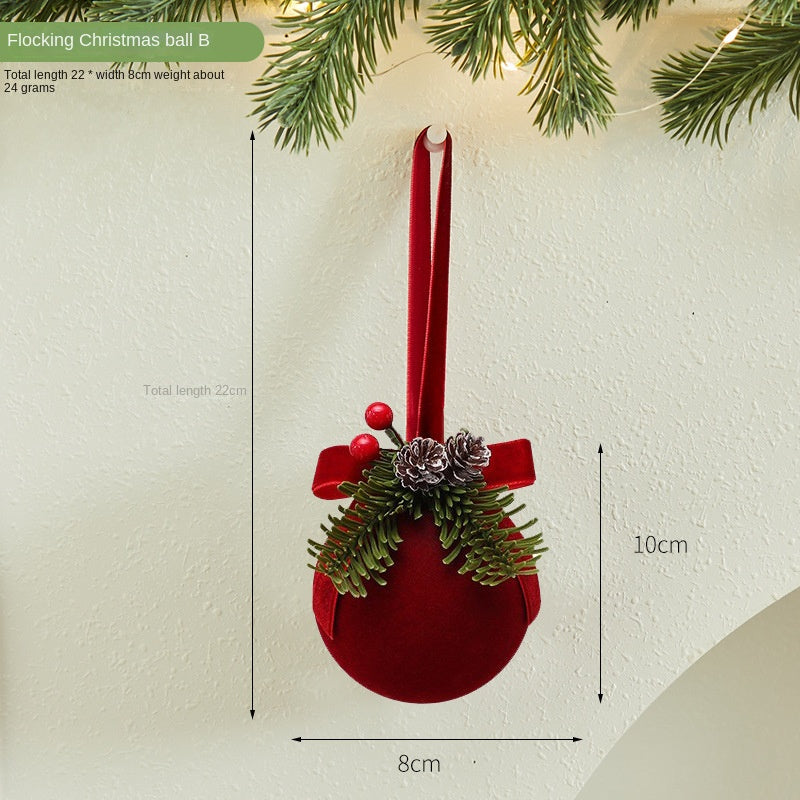 Christmas Ornaments Set for Rich Red Holiday Displays