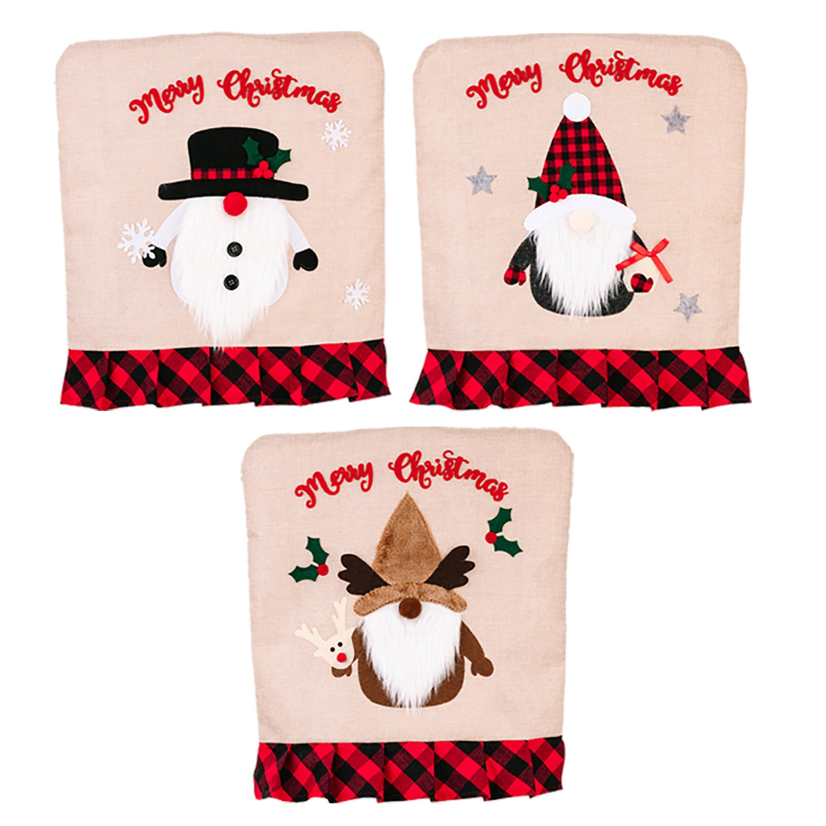 Christmas Chair Covers for a Festive Dining Room