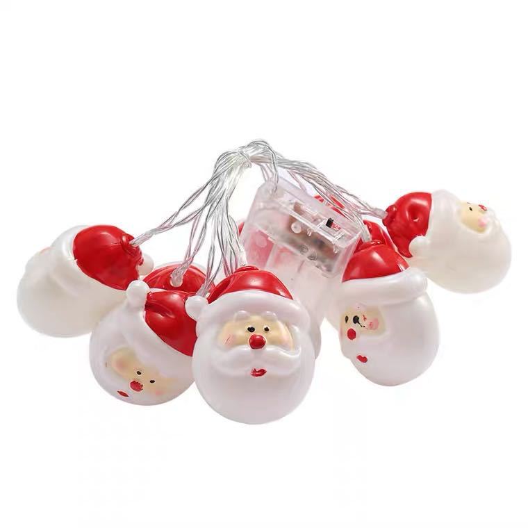 Christmas String Lights With Snowmen for Festive Glow