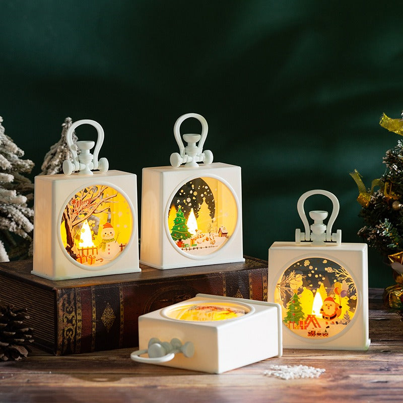 Christmas Night Light: Warm Magical Holiday Glow Decor