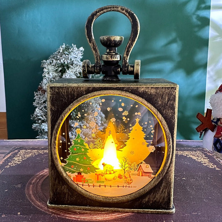 Christmas Night Light: Warm Magical Holiday Glow Decor