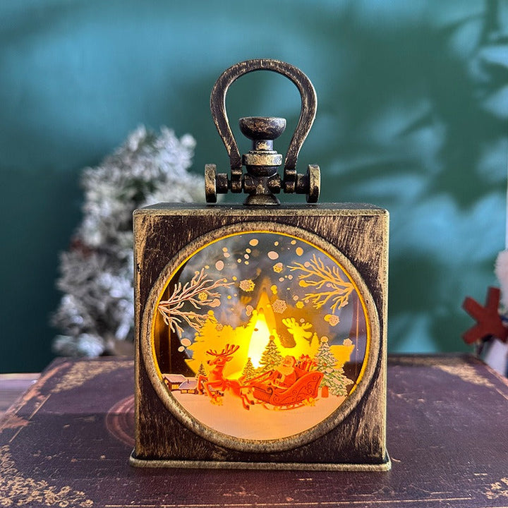 Christmas Night Light: Warm Magical Holiday Glow Decor