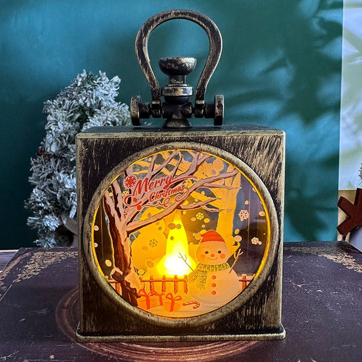 Christmas Night Light: Warm Magical Holiday Glow Decor