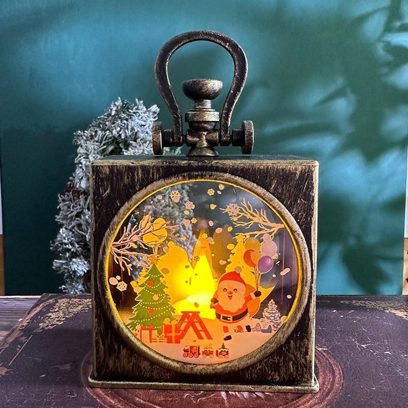 Christmas Night Light: Warm Magical Holiday Glow Decor