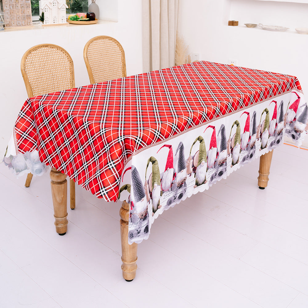 Christmas Tablecloth | Festive Holiday Centerpiece