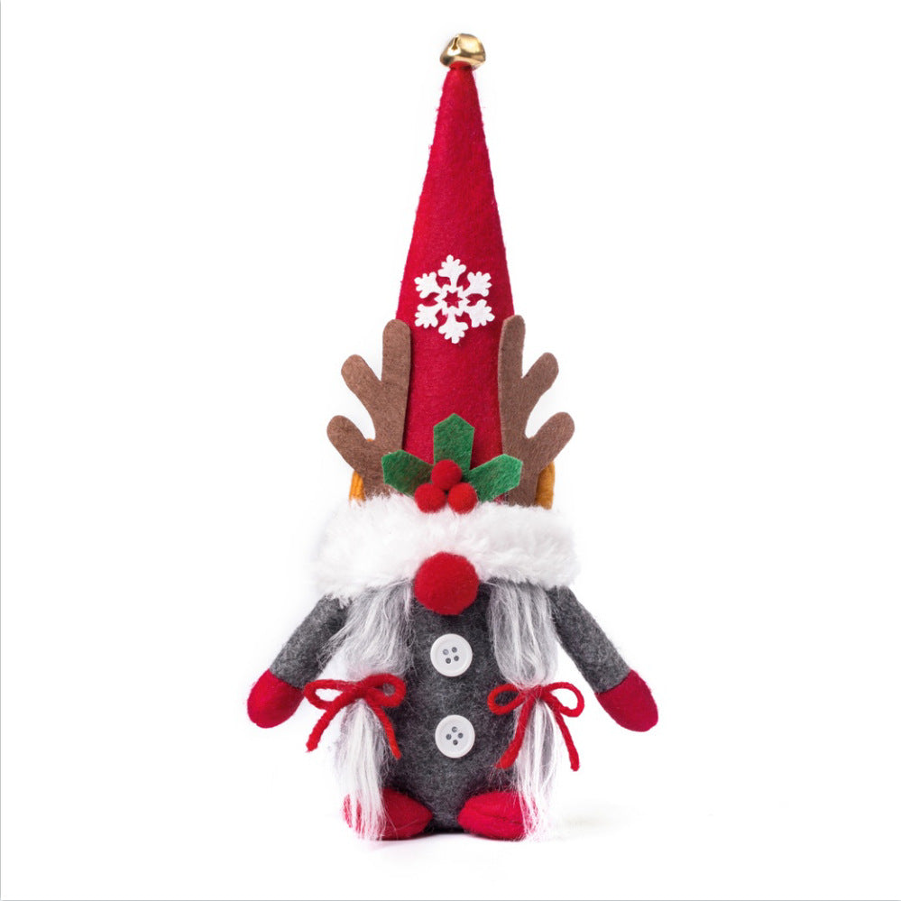Christmas Gnome Pair for a Cozy Woodland Holiday Display
