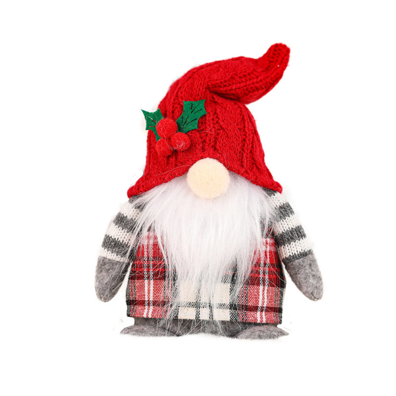 Christmas Gnome Figurines for Cozy Holiday Tabletop Decor