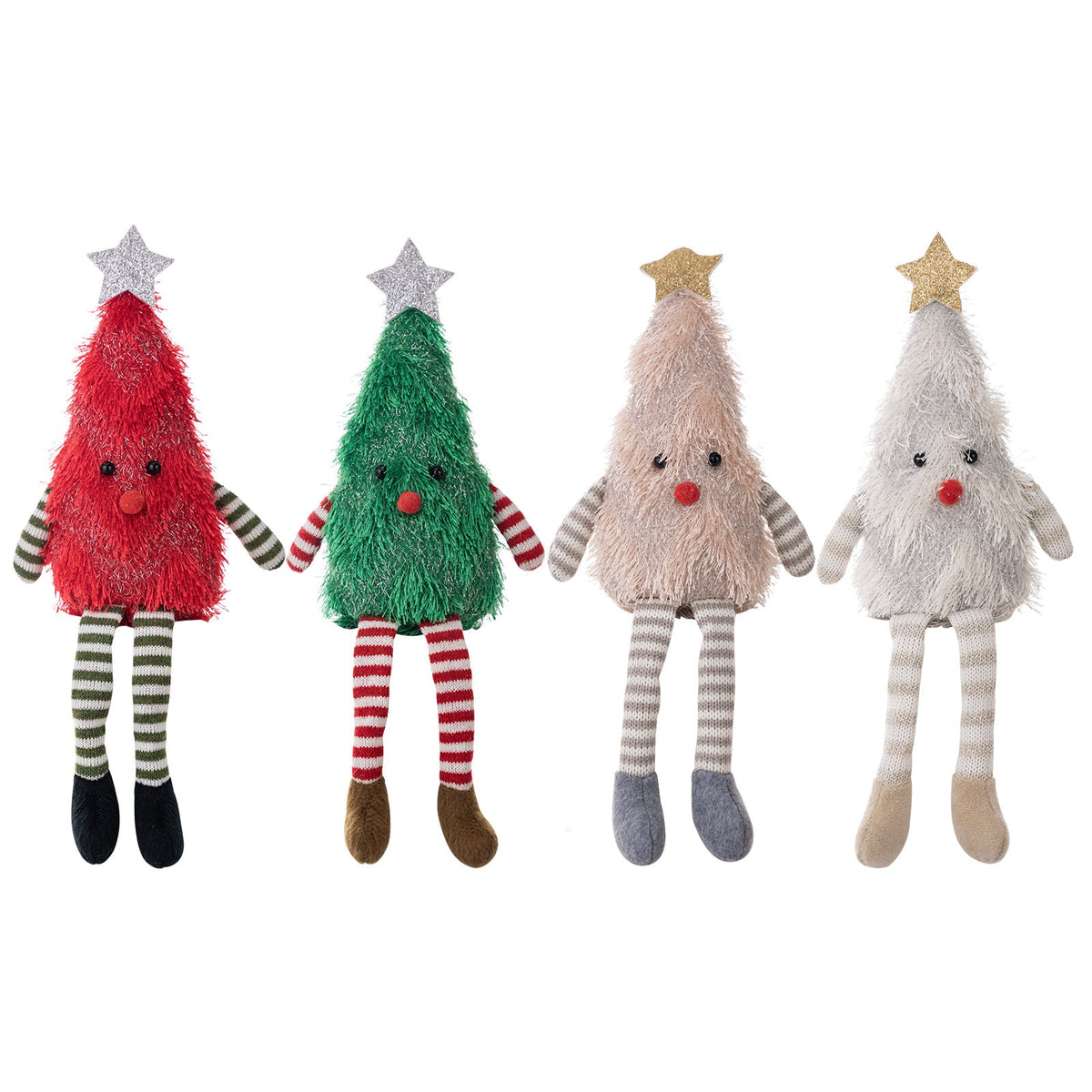 Plush Christmas Tree Doll Decoration for Cozy Holiday