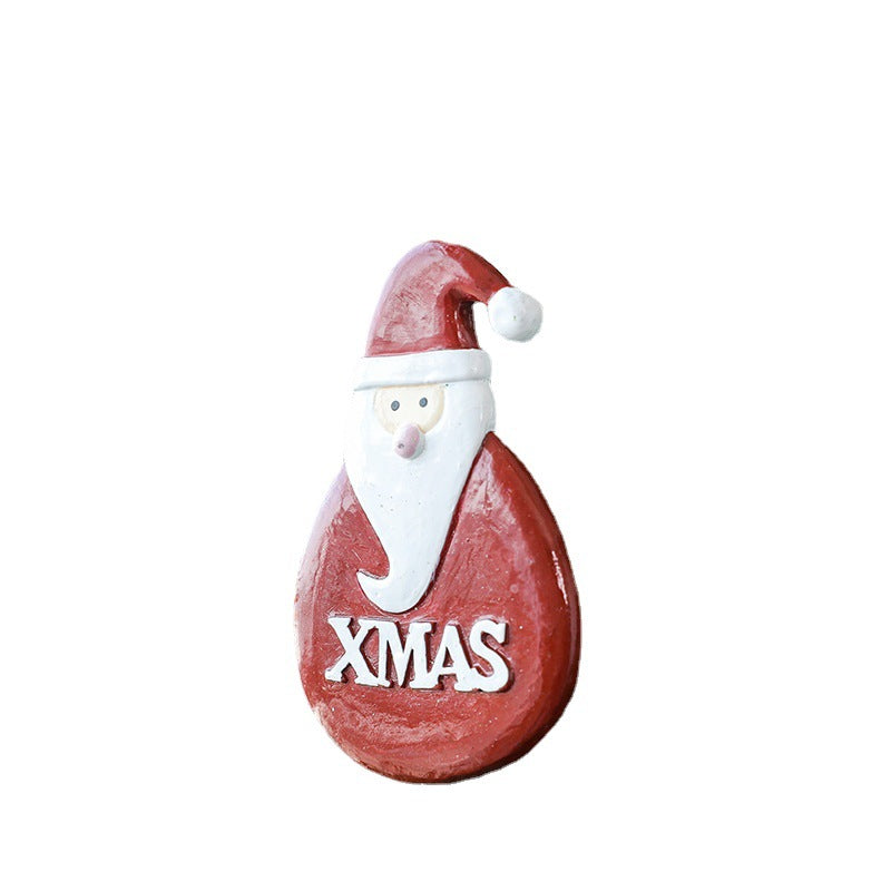 Christmas Tree Ornaments, Santa Snowman Reindeer