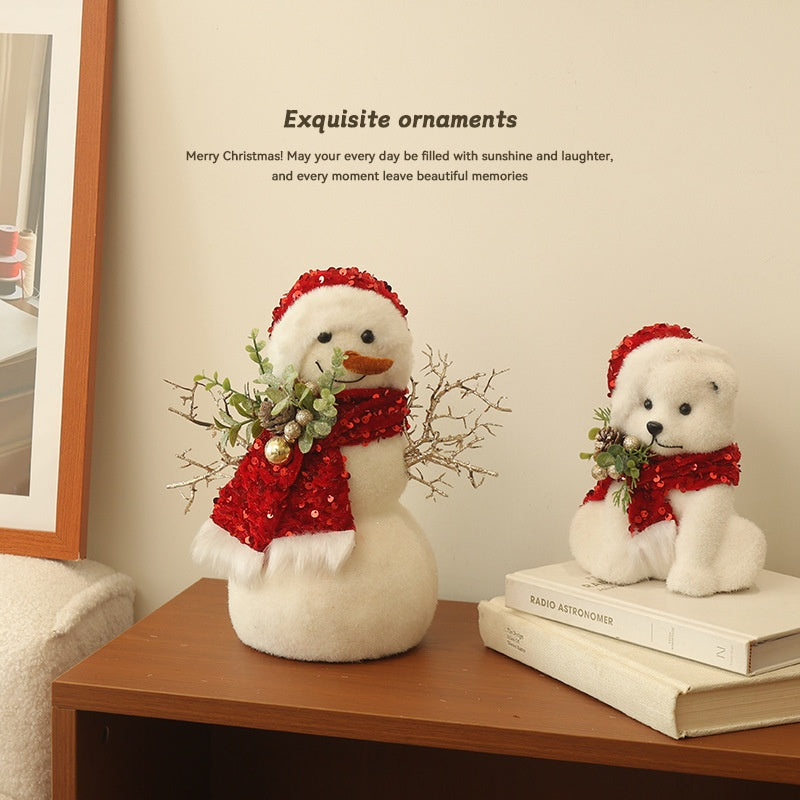 Christmas Figurines for Cozy Coordinated Holiday Displays