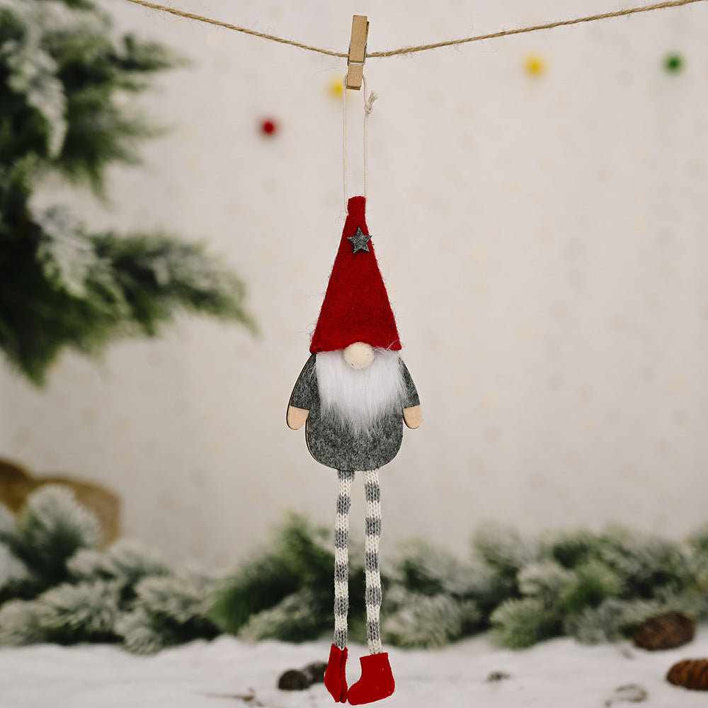 Hanging Gnome Christmas Ornaments | 3-Piece Decor Set