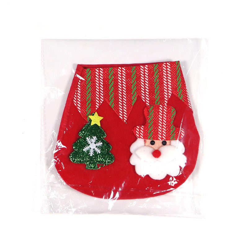 Reusable Christmas Gift Bags for Santa & Snowman Duo