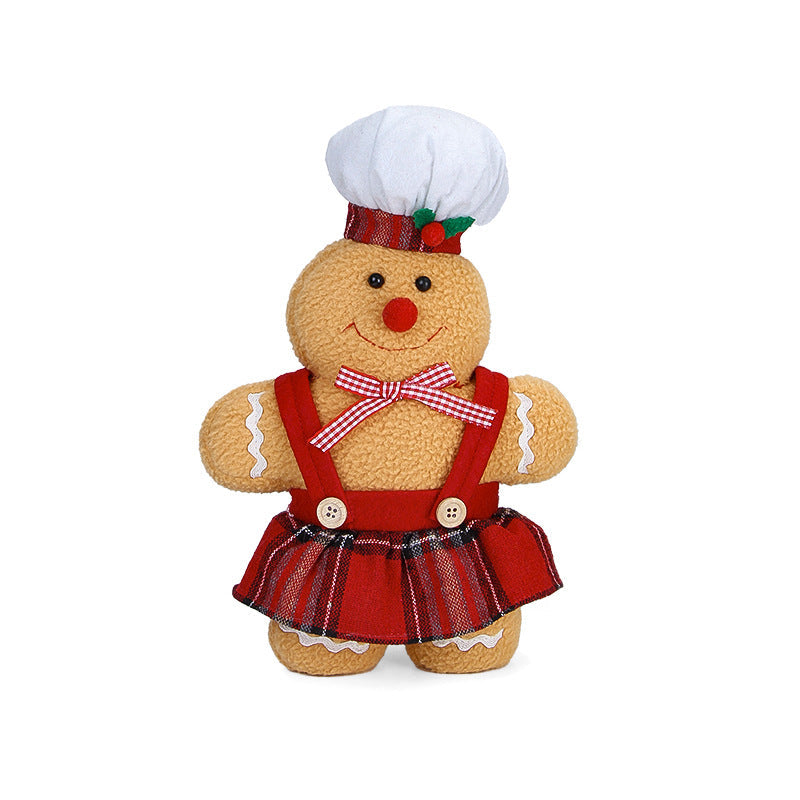 Gingerbread Christmas Figurines for a Festive Display