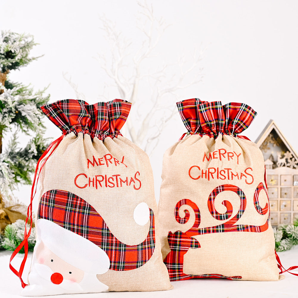 Christmas Gift Bag for Reusable Festive Gift Giving