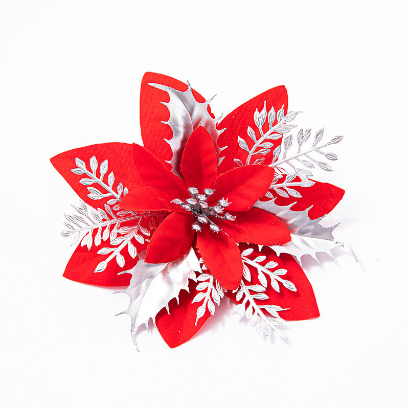 Christmas Garland Flower for Sparkling Holiday Decor
