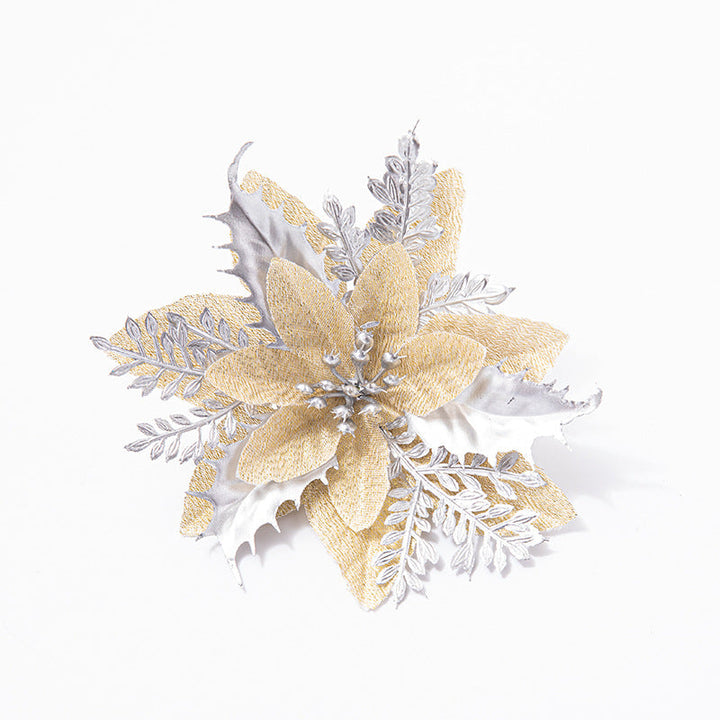 Christmas Garland Flower for Sparkling Holiday Decor