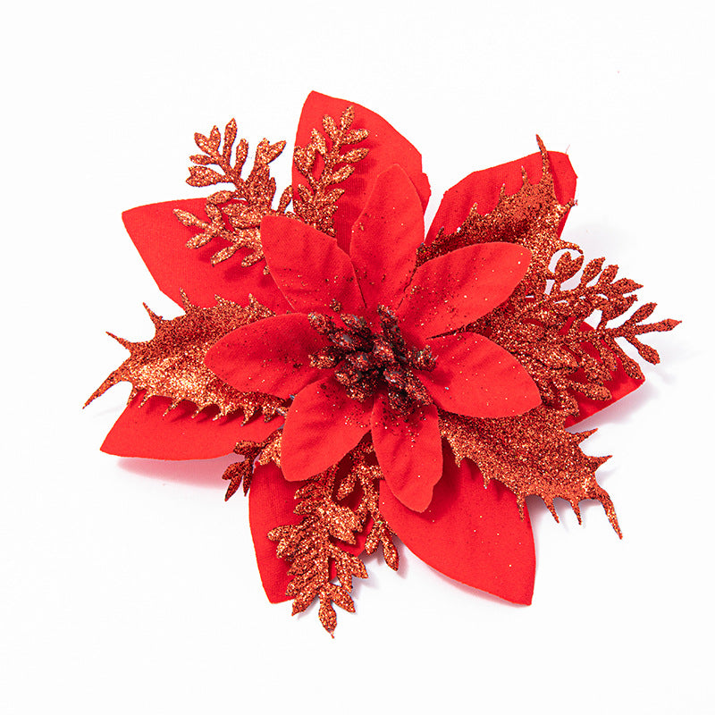 Christmas Garland Flower for Sparkling Holiday Decor