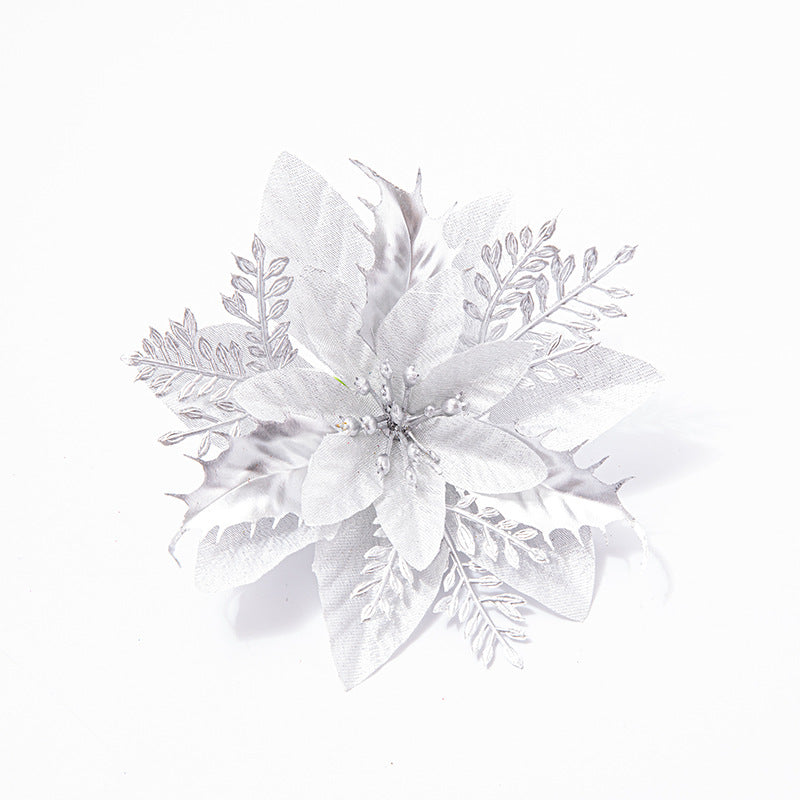 Christmas Garland Flower for Sparkling Holiday Decor
