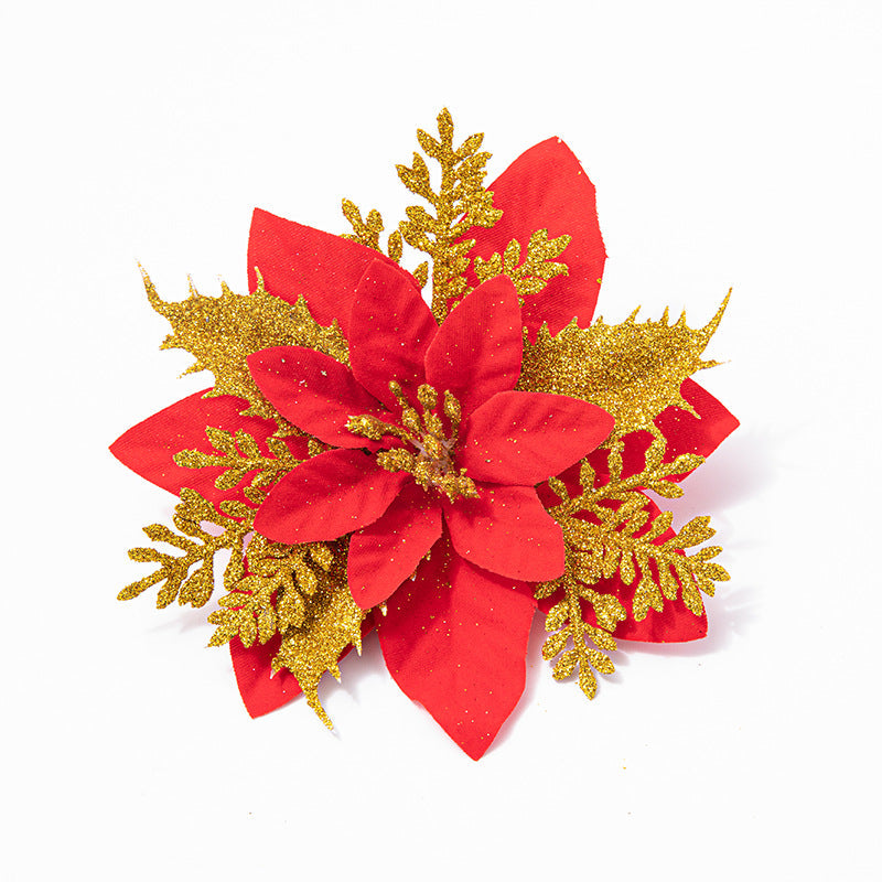 Christmas Garland Flower for Sparkling Holiday Decor