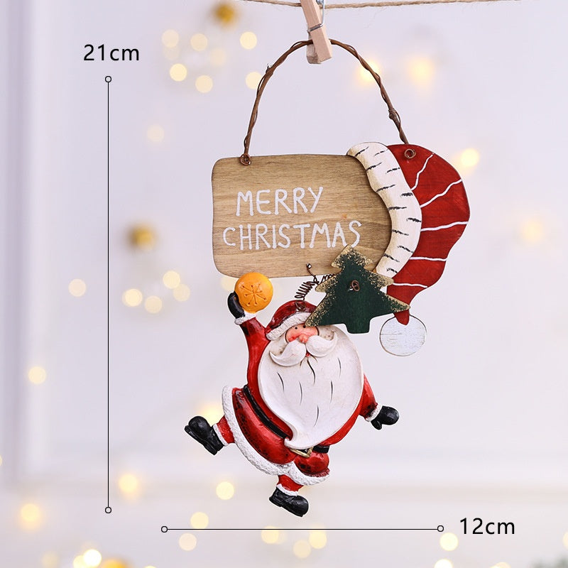Wooden Christmas Ornaments With Festive Rustic Charm