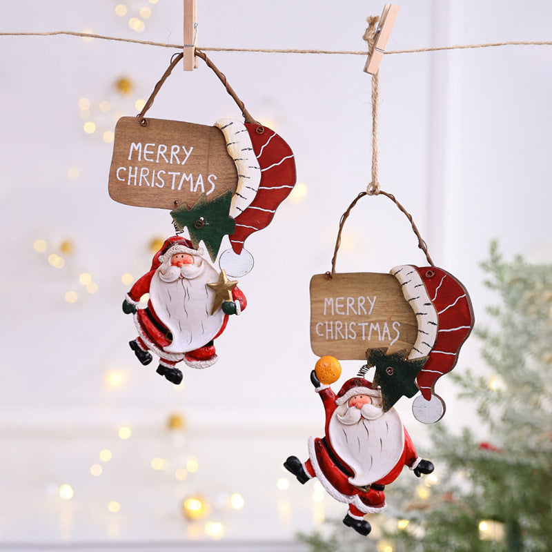 Wooden Christmas Ornaments With Festive Rustic Charm