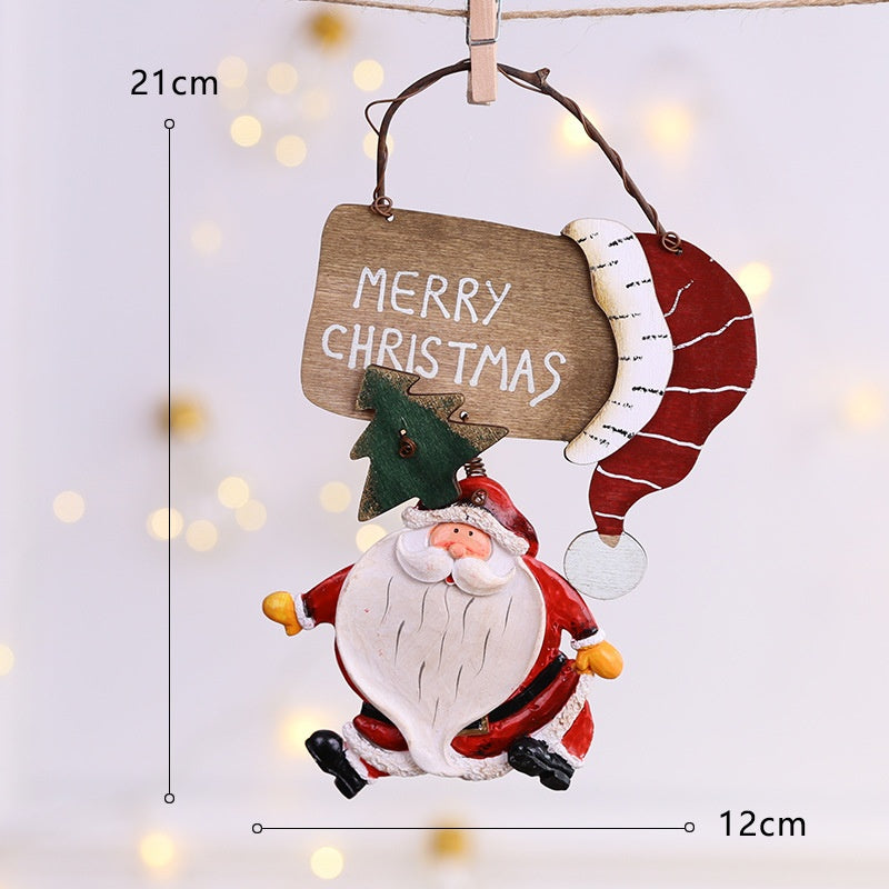 Wooden Christmas Ornaments With Festive Rustic Charm