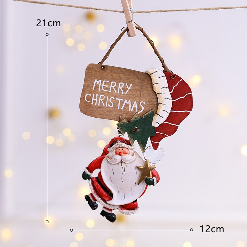 Wooden Christmas Ornaments With Festive Rustic Charm