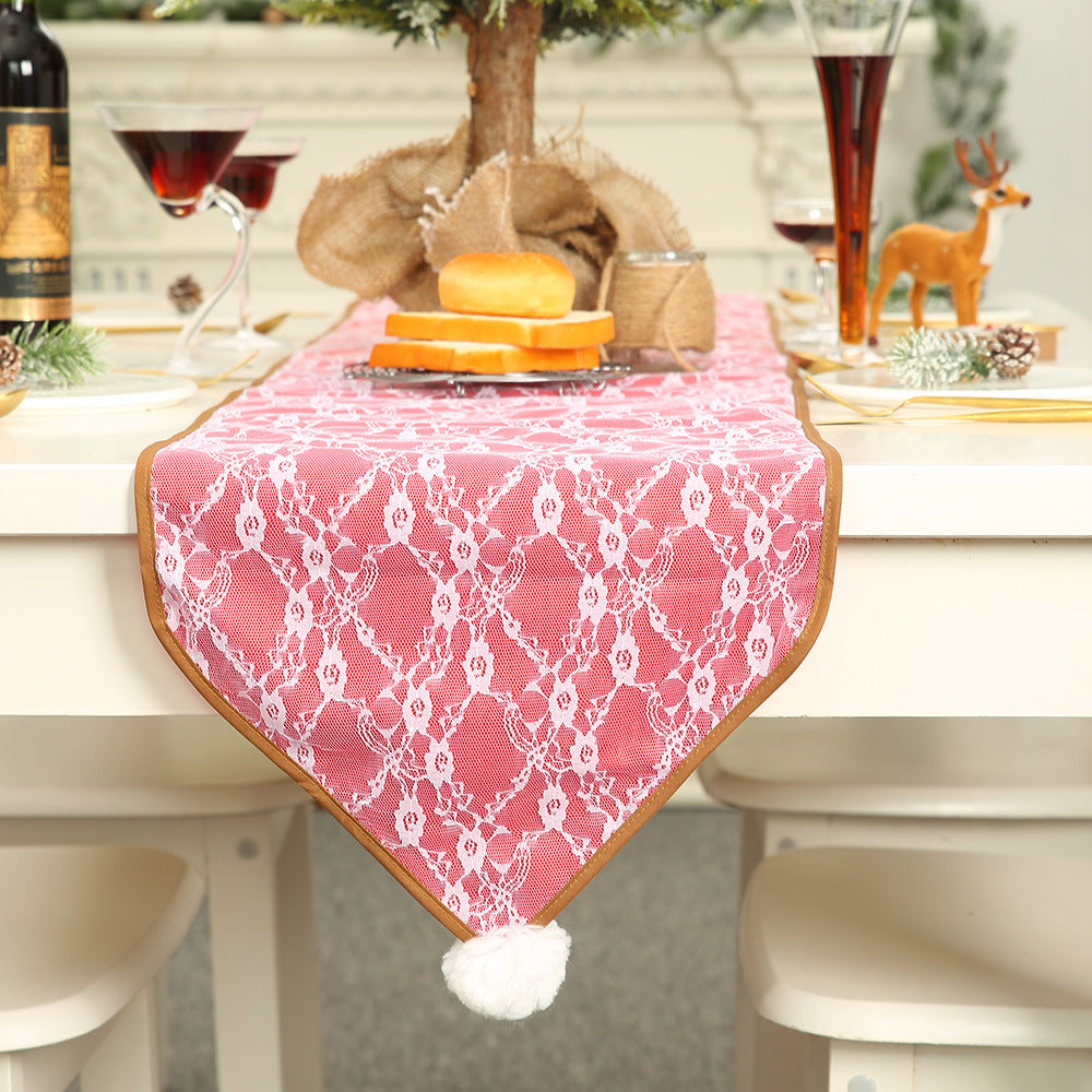 Christmas Table Runner | Festive Holiday Dining Decor