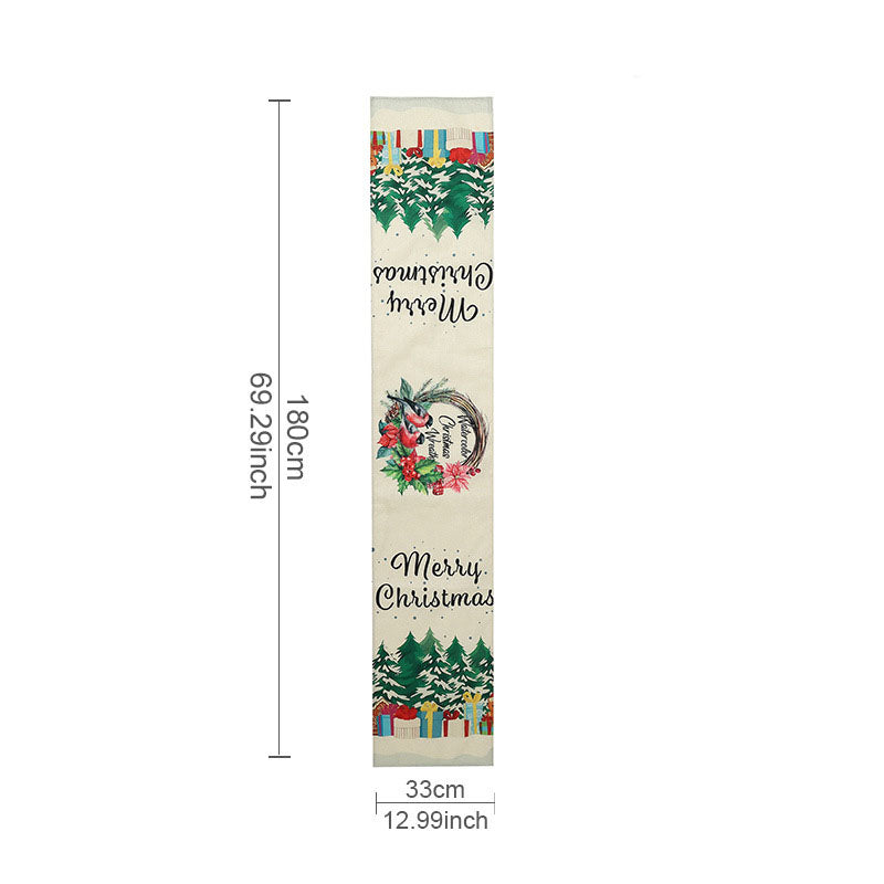 Christmas Table Runner for Festive Holiday Styling