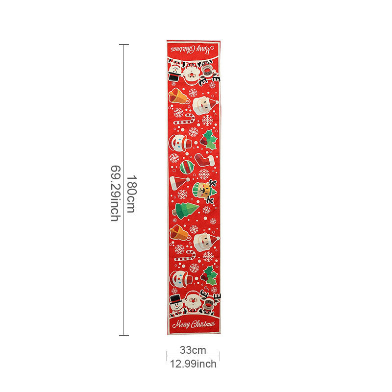Christmas Table Runner for Festive Holiday Styling