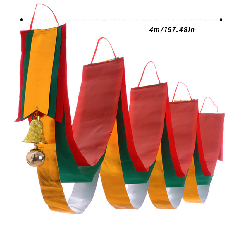 Christmas Banner Hanging Decoration for 4-Meter Displays