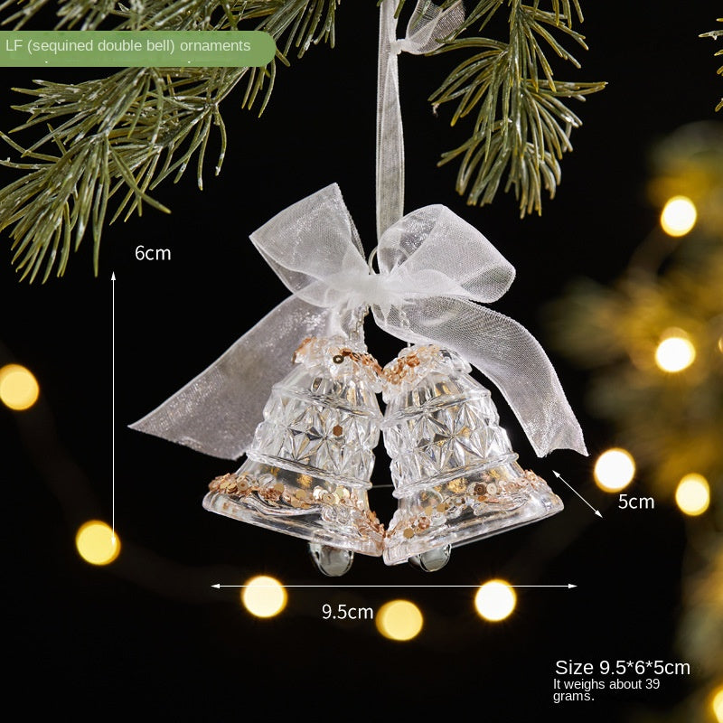 Christmas Tree Ornaments With Elegant Sparkle