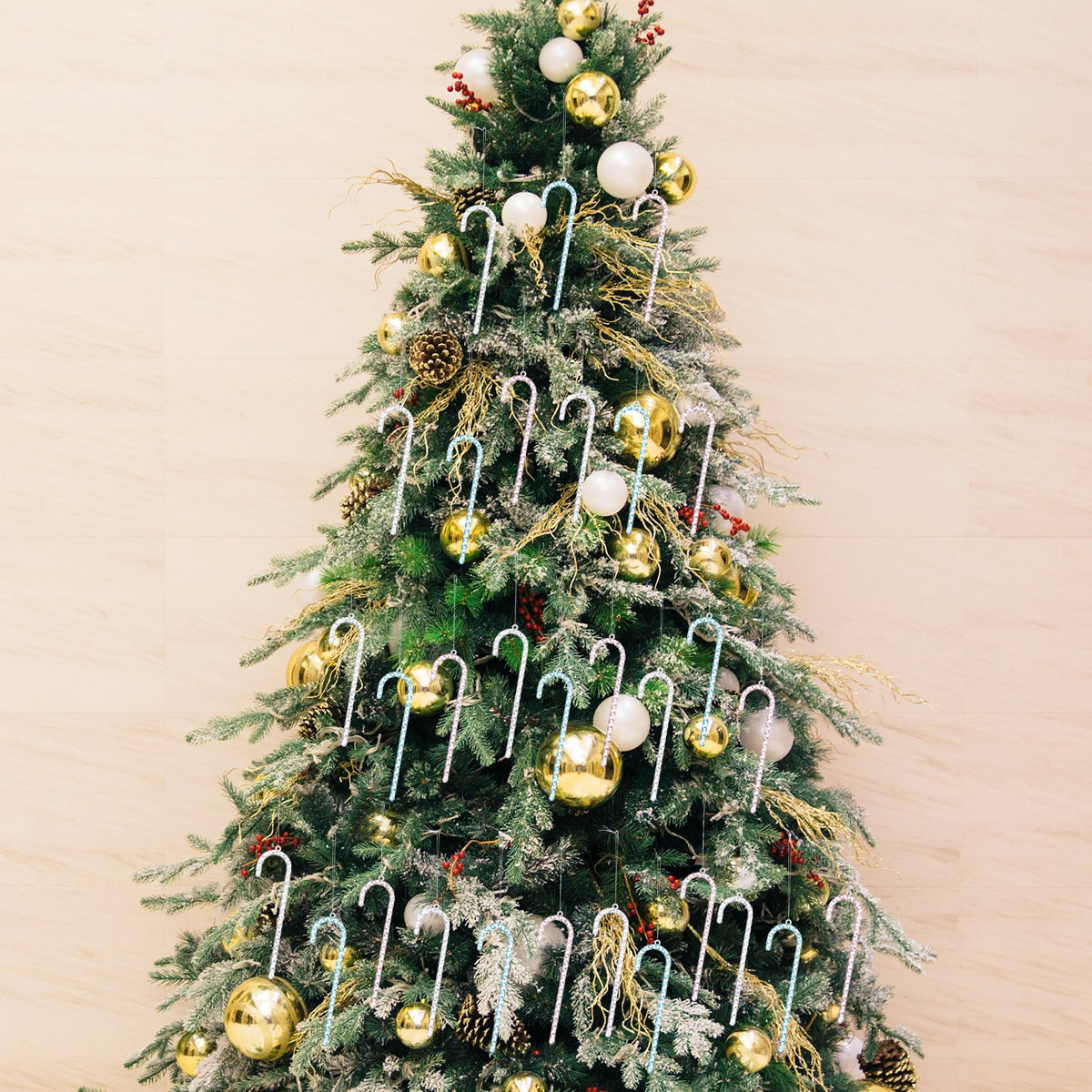 Christmas Candy Cane Ornaments for Festive Sparkle