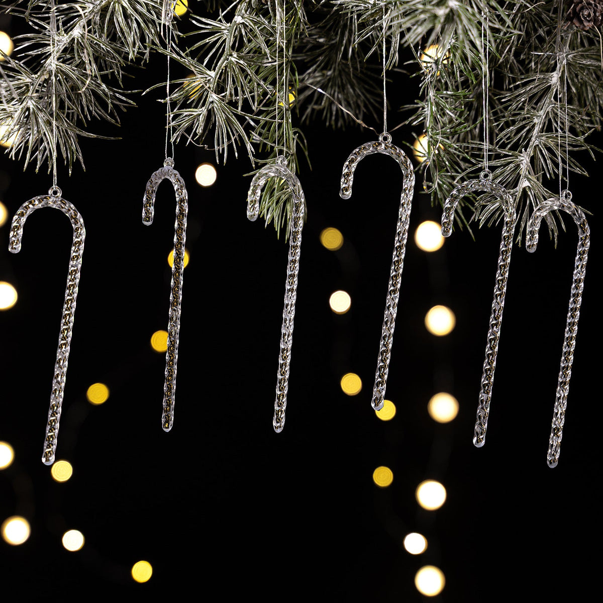 Christmas Candy Cane Ornaments for Festive Sparkle