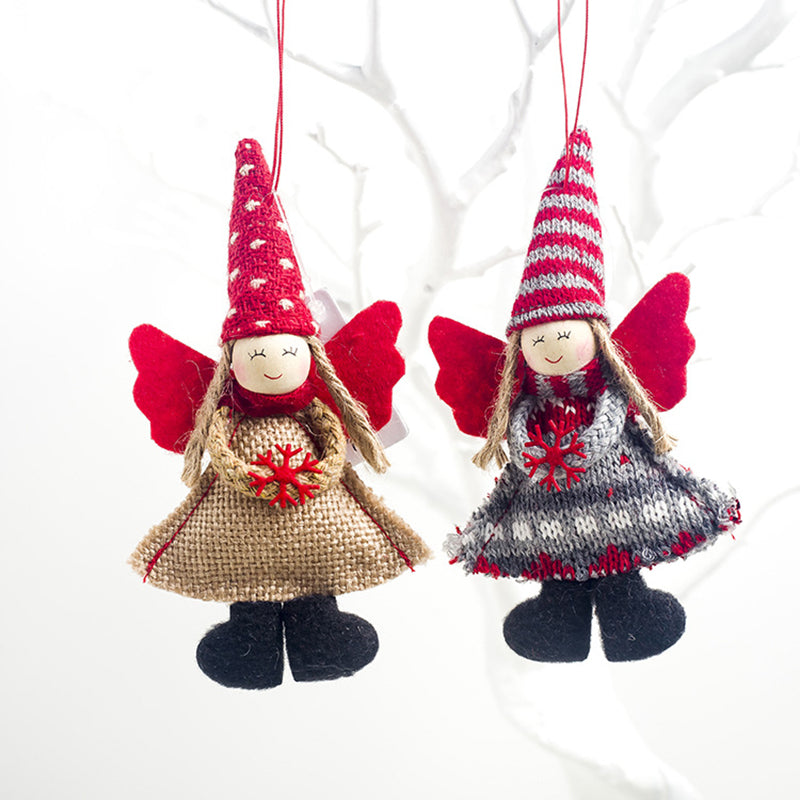 Christmas Angel Ornaments for a Cozy Holiday Display