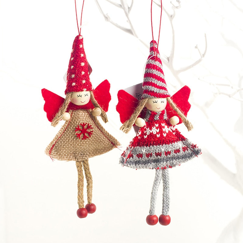 Christmas Angel Ornaments for a Cozy Holiday Display