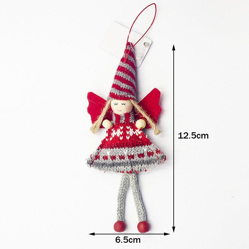 Christmas Angel Ornaments for a Cozy Holiday Display