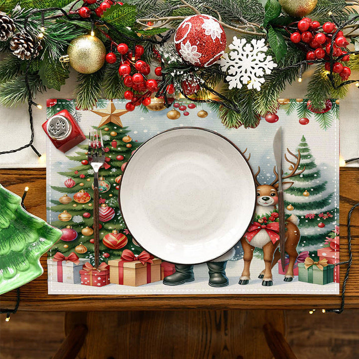 Christmas Placemats for Festive Holiday Table Settings