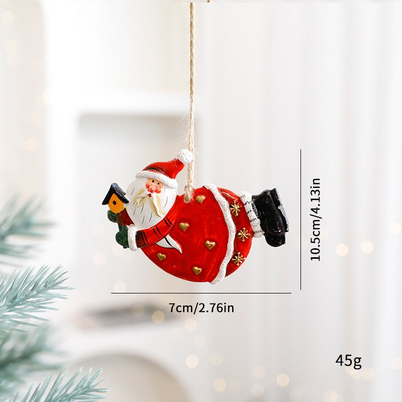 Christmas Hanging Ornaments for Rustic Holiday Charm