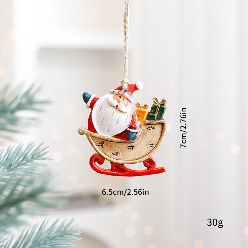 Christmas Hanging Ornaments for Rustic Holiday Charm