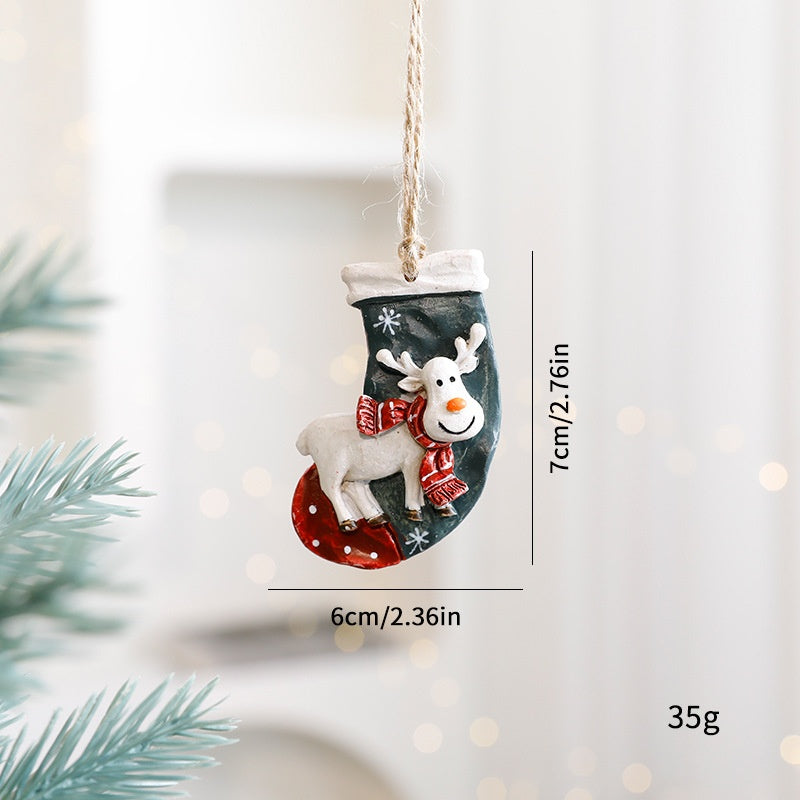 Christmas Hanging Ornaments for Rustic Holiday Charm