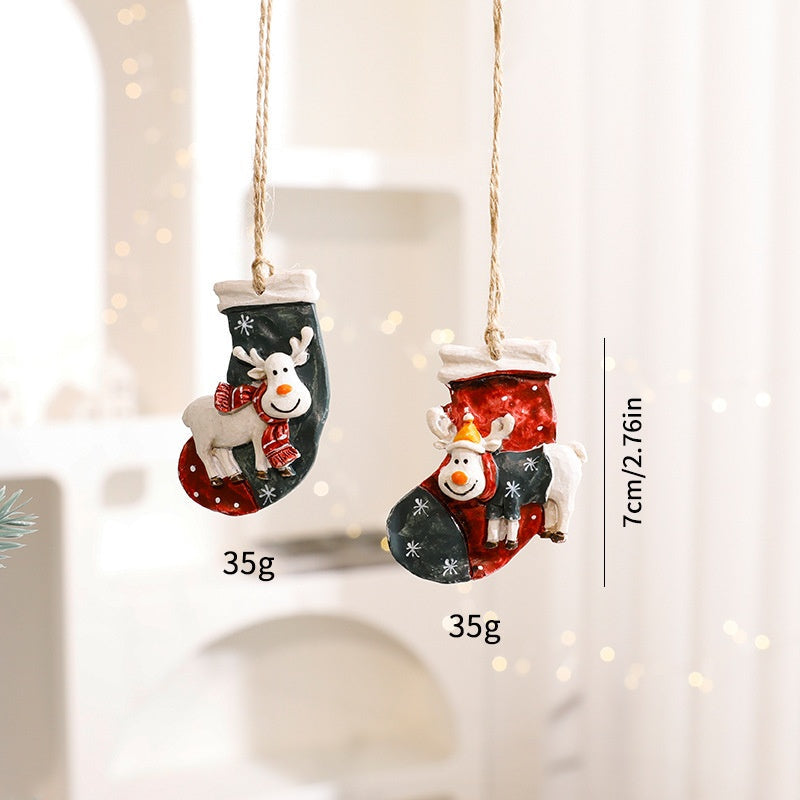 Christmas Hanging Ornaments for Rustic Holiday Charm