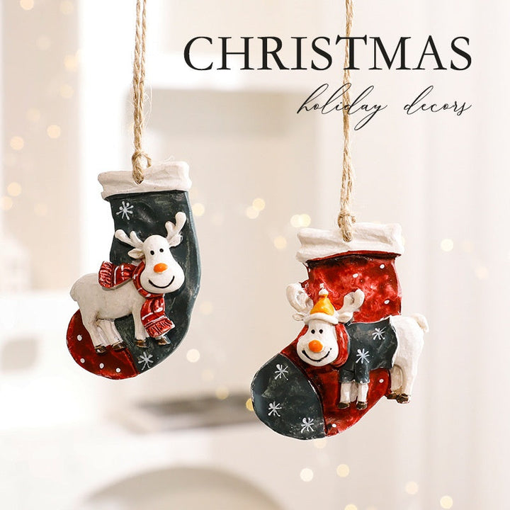 Christmas Hanging Ornaments for Rustic Holiday Charm