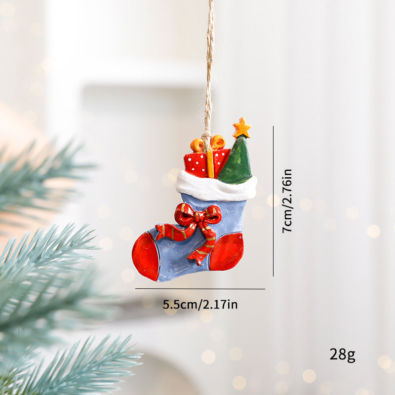 Christmas Hanging Ornaments for Rustic Holiday Charm