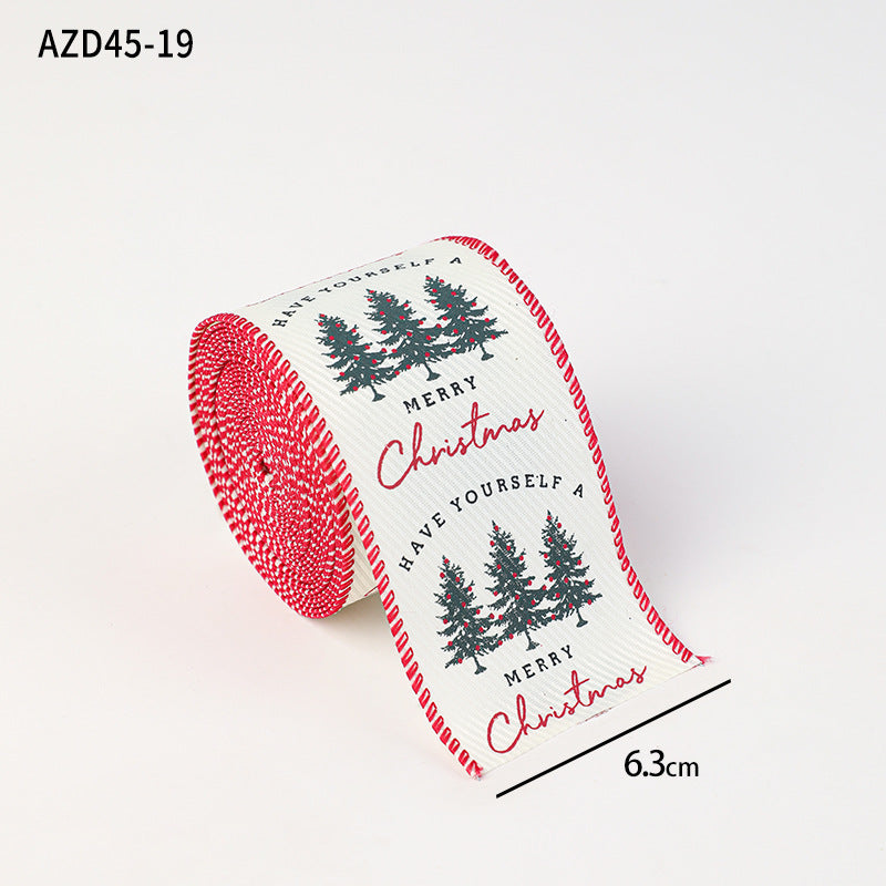 Christmas Decorative Ribbon for Wrapping Gifts & Bows