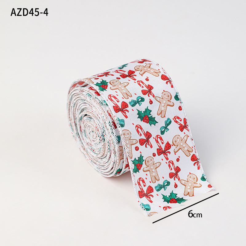 Christmas Decorative Ribbon for Wrapping Gifts & Bows