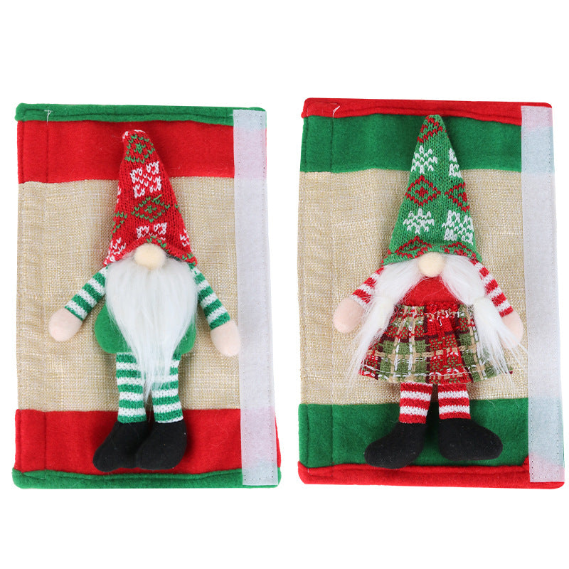 Christmas Refrigerator Handle Covers for Festive Kitchens
