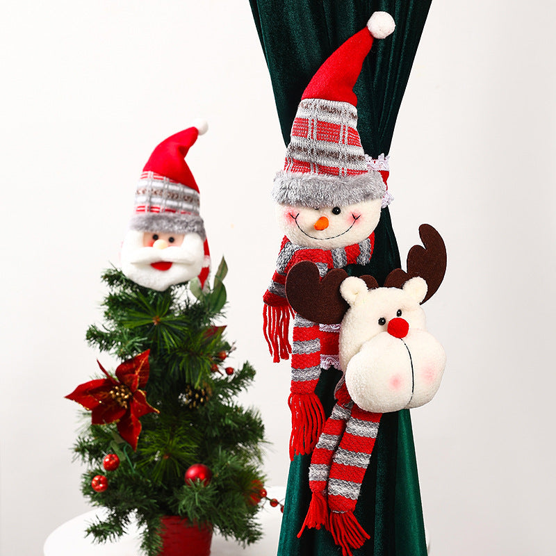 Christmas Curtain Tiebacks for Festive Window Décor